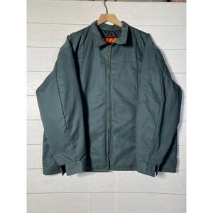 Red Kap Workwear Jacket Mens 2XL Regular Dark Spruce Quilted Lined Utility JT50